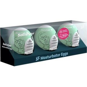 Pack SATISFYER 3 ovos masturbadores RIFFLE