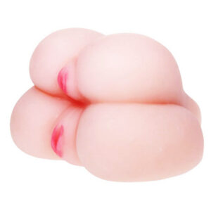 Vagina Dupla Com vibrador de voz