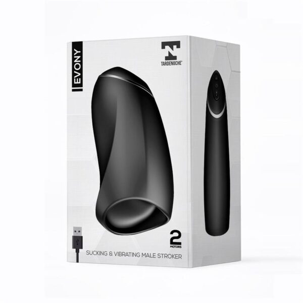 EVONY MASTURBADOR MASCULINO SEXO ORAL SUCÇÃO E VIBRAÇÃO - Image 3