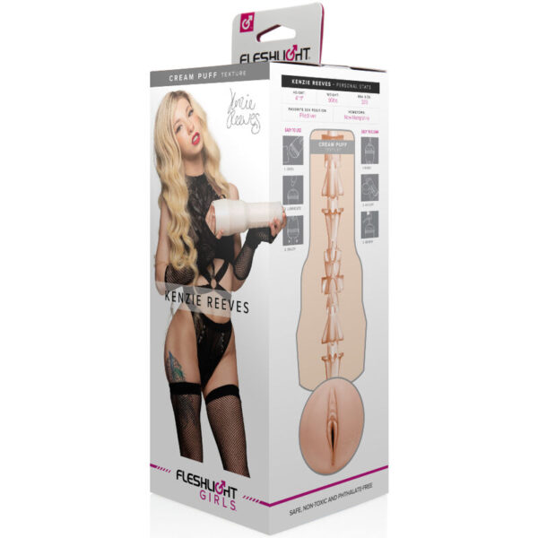 FLESHLIGHT GIRLS KENZIE REEVES VAGINA - Image 6