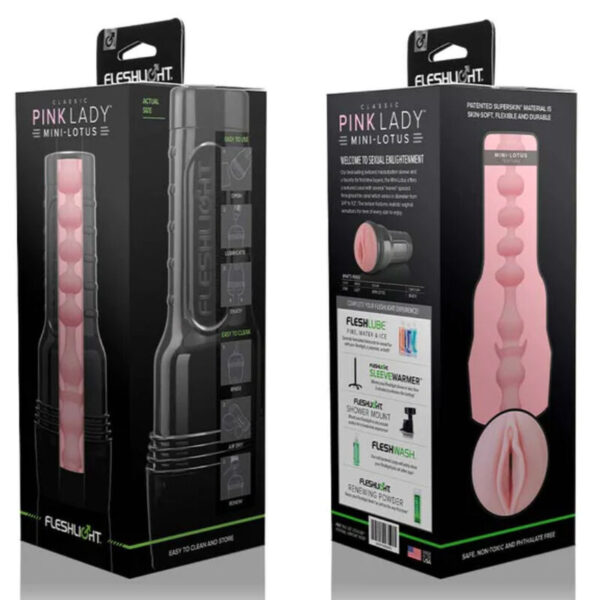 MASTURBADOR FLESHLIGHT PINK LADY MINI-LOTUS - Image 3