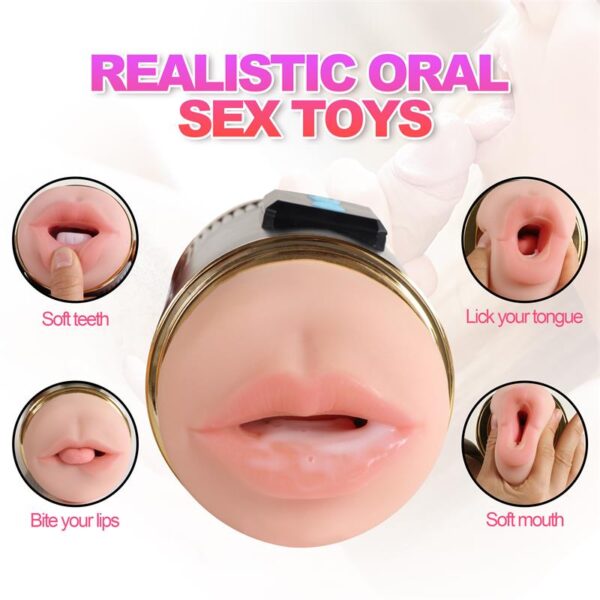 Masturbador Duplo - Boca e Vagina - Image 2