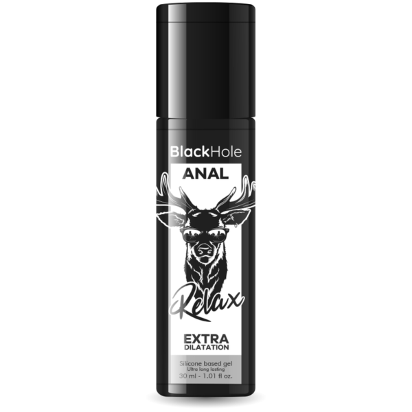 Lubrificante BLACK HOLE com extra Dilatação Anal - 30ML