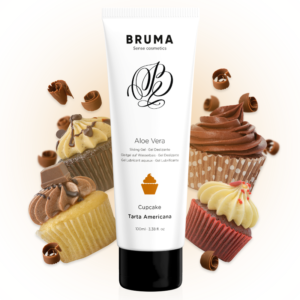 BRUMA - Lubrificante COM ALOE VERA SABOR BOLO AMERICANO 100 ML