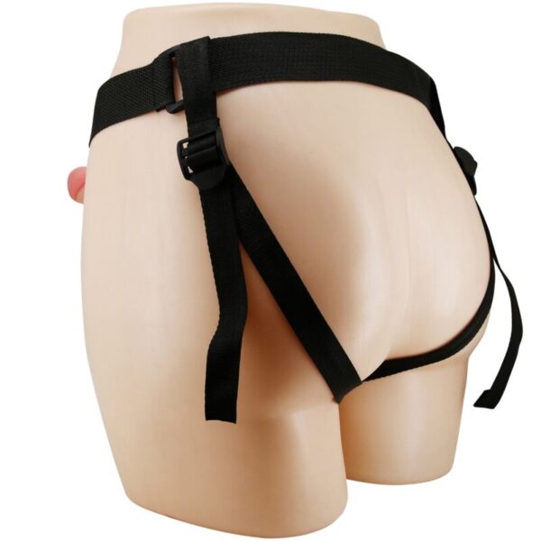 Strapon MAVIS HARNESS UNIVERSAL CUECAS COM DILDO 19 CM NATURAL - Image 2