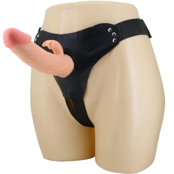 Strapon MAVIS HARNESS UNIVERSAL CUECAS COM DILDO 19 CM NATURAL