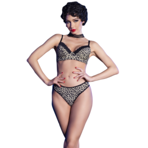Lingerie 2 Peças LEOPARDO Tamanho - S