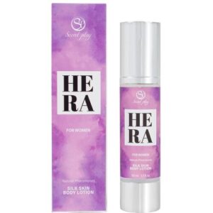 SECRETPLAY - HERA LOÇÃO DE SEDA PARA PELE FEMININA 50 ML