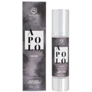 SECRETPLAY - LOÇÃO APOLO SILK SKIN PARA HOMENS 50 ML