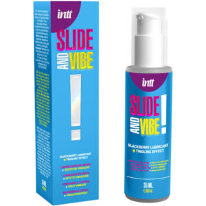 INTT RELEASES - Lubrificante íntimo beijável à base de água com efeito vibratório, 35 ml