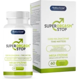 MEDICA GROUP - SUPER RETARDADOR DE EJACULAÇÃO PARA HOMENS 60 CÁPSULAS
