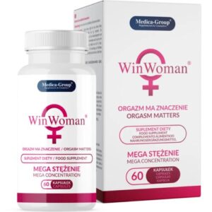 MEDICA GROUP - WIN WOMAN AUMENTO DA LIBIDO FEMININA 60 CÁPSULAS