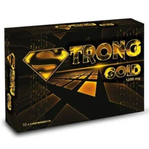 STRONG GOLD POTENCIADOR 10 COMPRIMIDOS (Só o blister, sem a caixa)