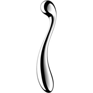 SATISFYER - STAR FORCE 4 DILDO DE AÇO INOXIDÁVEL DUPLO USO