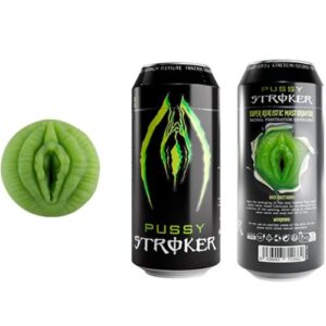 PUSSY STROKER MASTURBADOR MASCULINO BEBIDA ENERGÉTICA VAGINAL LATA