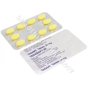 Tadasoft 20mg - 10 comprimidos