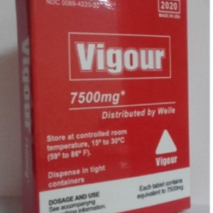 Vigour 7500 - 10 comprimidos