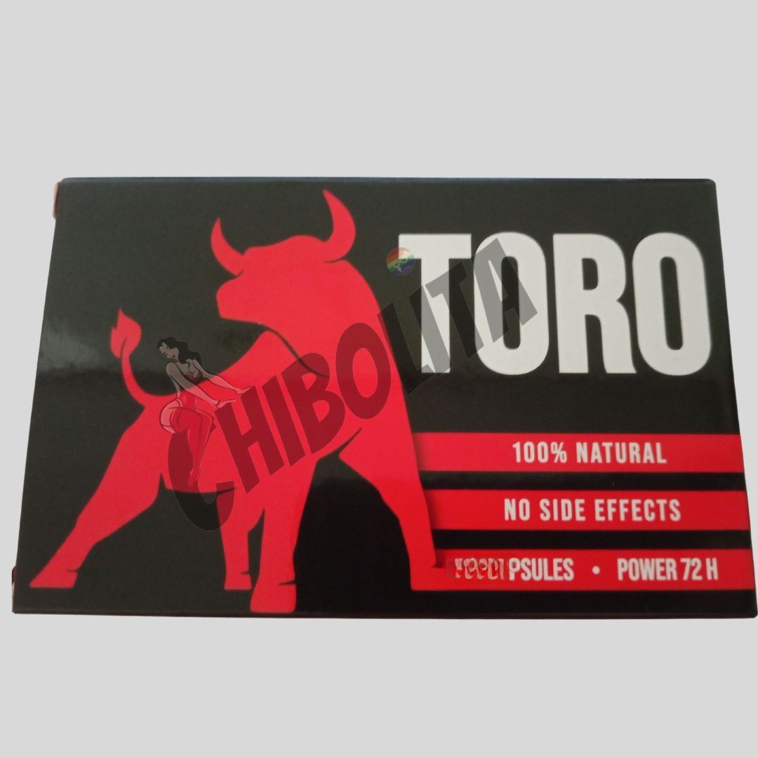 Potenciador Sexual TORO - 4 capsulas