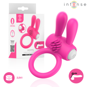 INTENSE - Anel Vibrante Para Penis - Pink