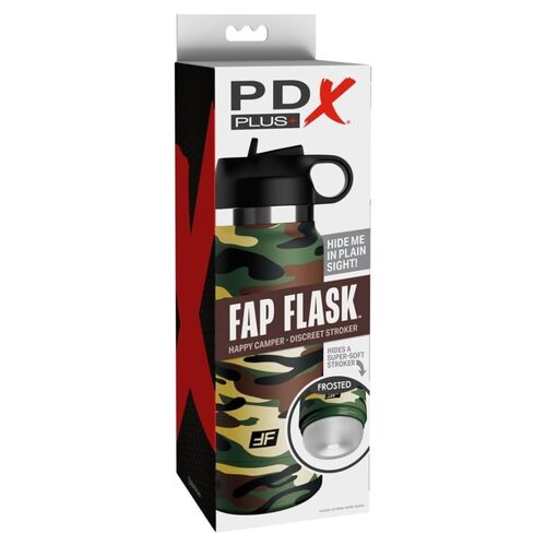 FRASCO DISCRETO PARA MASTURBAÇÃO FAP HAPPY CAMPER CAMUFLAGEM - Image 5
