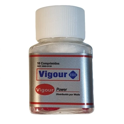 Vigour 6500 - 10 comprimidos