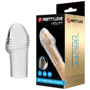 PRETTY LOVE - CAPA PARA PÊNIS HOTTT - Transparente