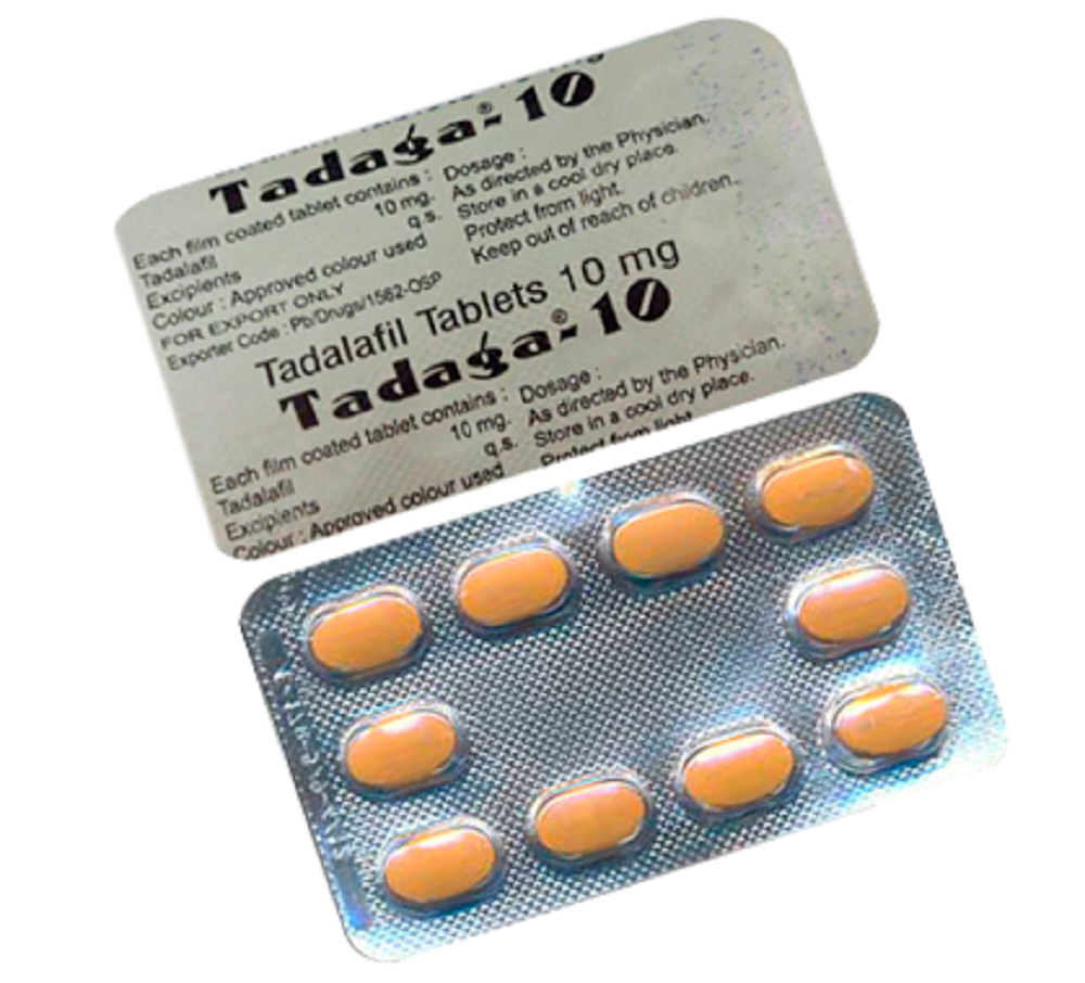 Tadaga 10MG - 10 comprimidos