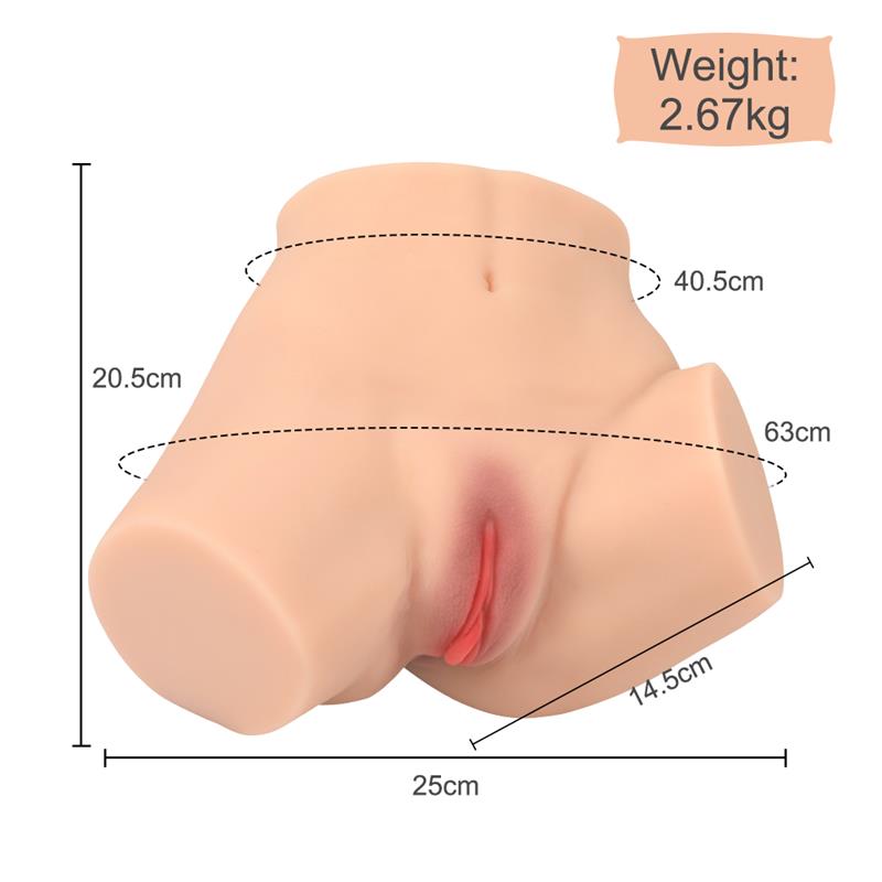 XISE Eva Masturbador Realista 2,6 kg - Image 3