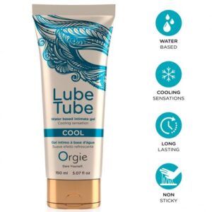 ORGIE - LUBRIFICANTE ÍNTIMO EM TUBO COM EFEITO REFRESCANTE À BASE DE ÁGUA 150 ML